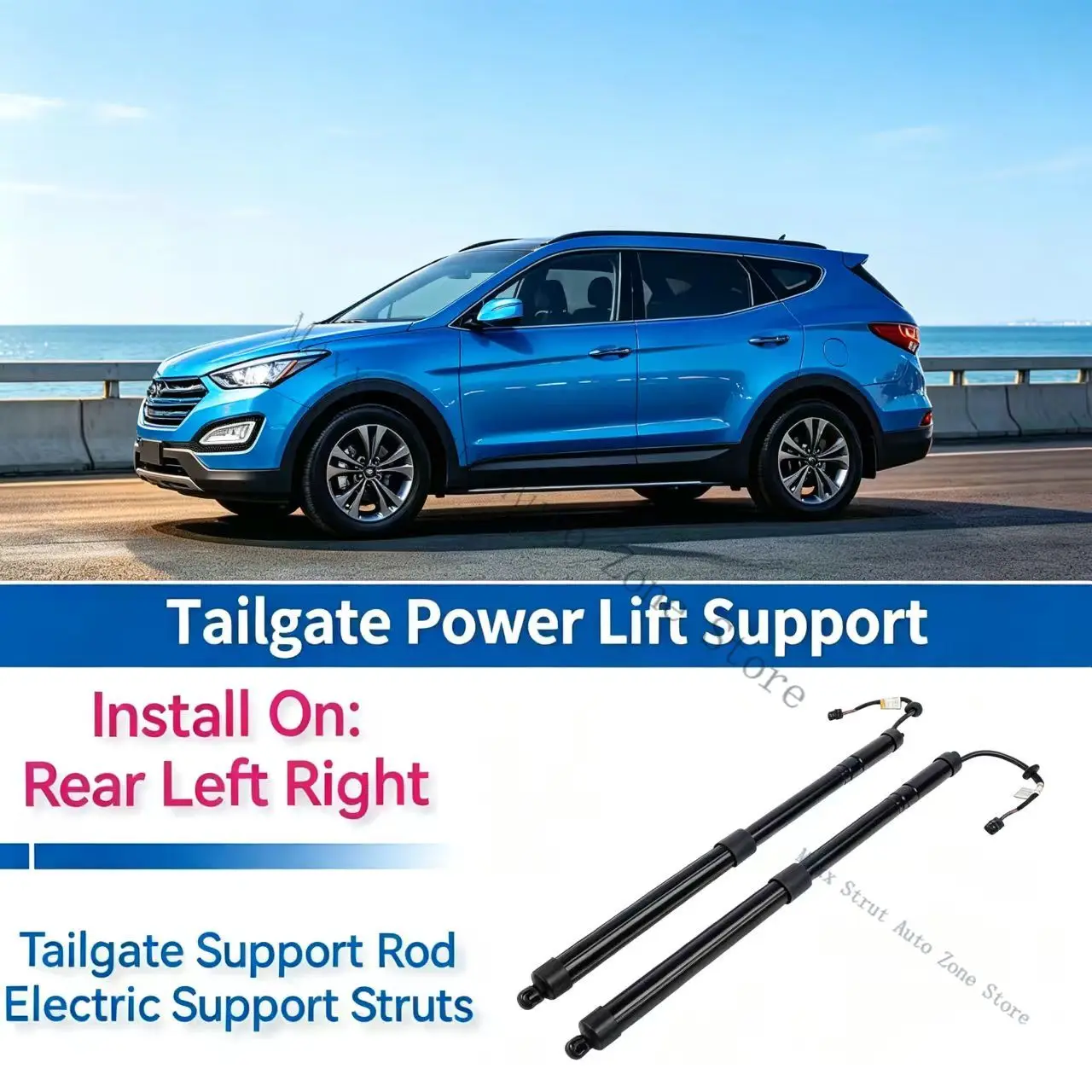 For 2020-2024 Mercedes-Benz GLA H247 Electric Tailgate Strut Tailgate Support Rod Power Liftgate Strut A2478902300 A2478902400