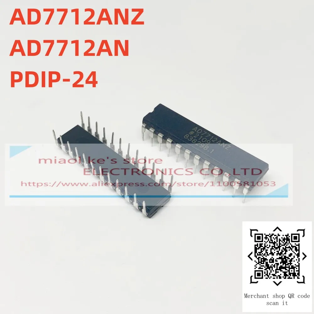 

[10PCS]100% New Original AD7712ANZ AD7712AN - 24Bit 5V~10V 1kHz SPI PDIP-24 Analog To Digital Converters