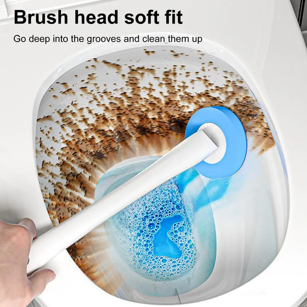 Scale Dirt Removal Toilet Brush Heads Universal Compatibility Toilet Brush Replacement Heads for Powerful Performance for Toilet