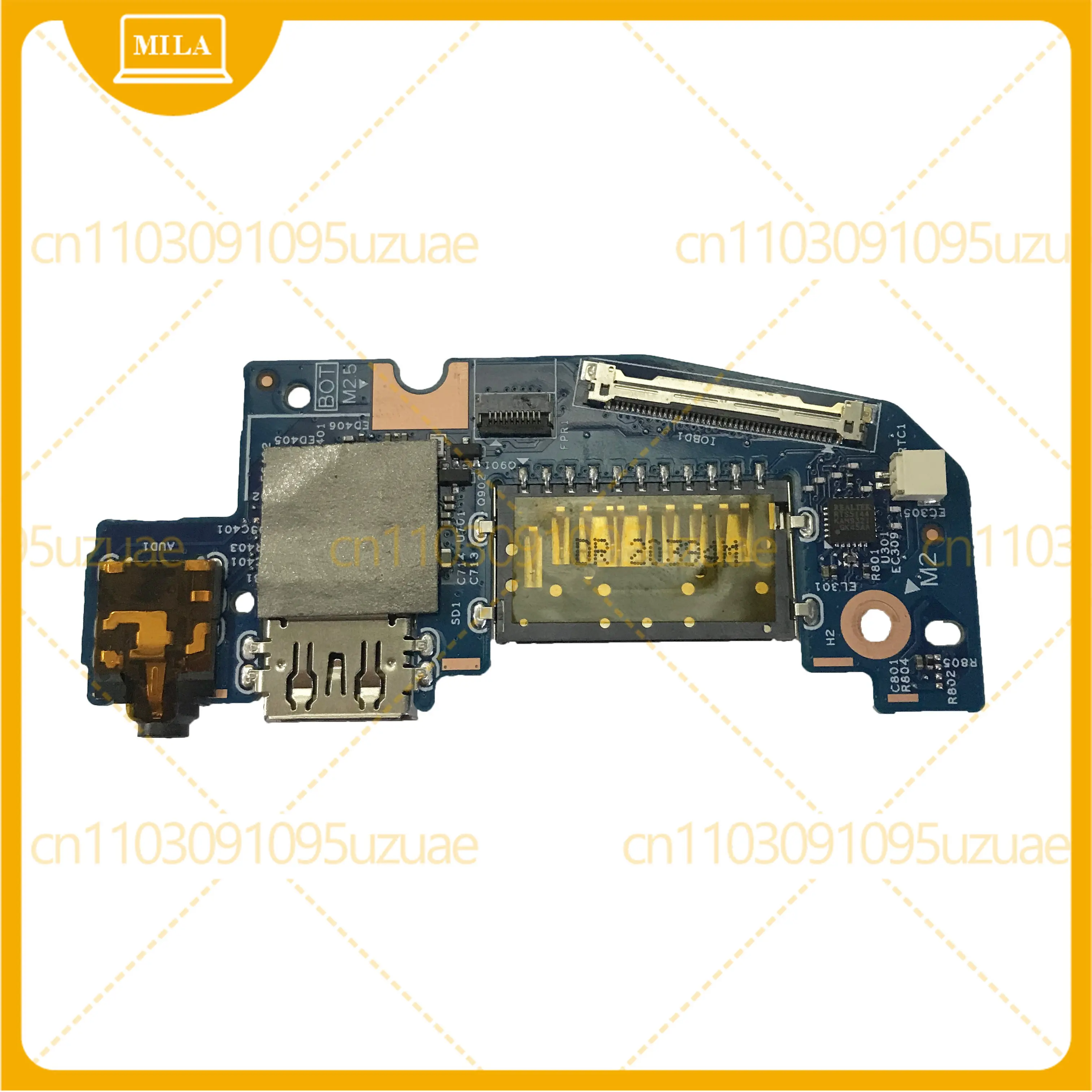 For DELL Inspiron 5510 5518 5515 USB Audio SD Card Reader