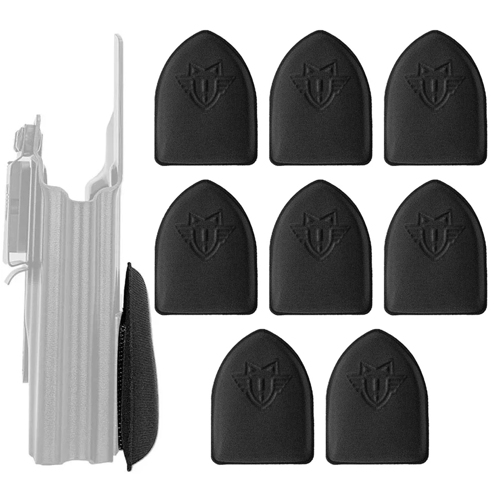 8Pcs Gun Holster Wedge Appendix Carry Wedge Pistol Holster Pad IWB Holster Backer Concealed Carry Wedge Kit for Concealment