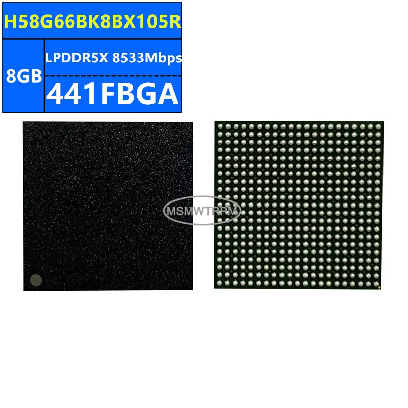 H58G66BK8BX105N H58G66BK8BX105R H58G66BK8JX105N LPDDR5X 8GB 8533Mbps 441FBGA 64Gb Memory Chip IC Integrated Circuits Brand New O