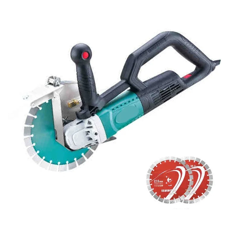

Brushless Water Electricity Installation For Slotting Machine Dust-Free Concrete Wire Grooving Machine Wall Cutting Tool