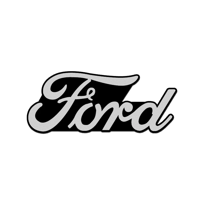 4PCS Car Audio Decorate 3D Aluminum Badge Emblem Sticker For Ford Fiesta EcoSport ESCORT focus 1 focus 3 focus 2 Car Accessories