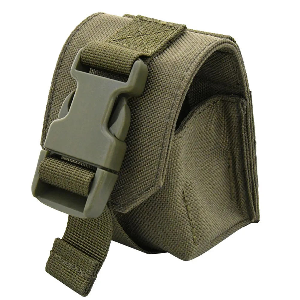 Tactical Hand Grenade Bullet Pouch Molle Grenade Small Waistpack Hunting Airsoft Grenade Pouch Equipment Kit Smoke Grenade bag