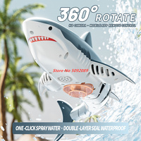 WIFI FPV Remote Control Shark Boats Toy Electric High Simulation Shark 4K Camera Rechargeable Battery RC Toy Gifts For Kids