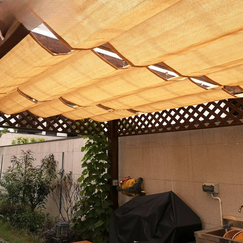 Awning Balcony Courtyard Telescopic Wave Canopy Heat Insulation Cooling Mobile Sunscreen Awning