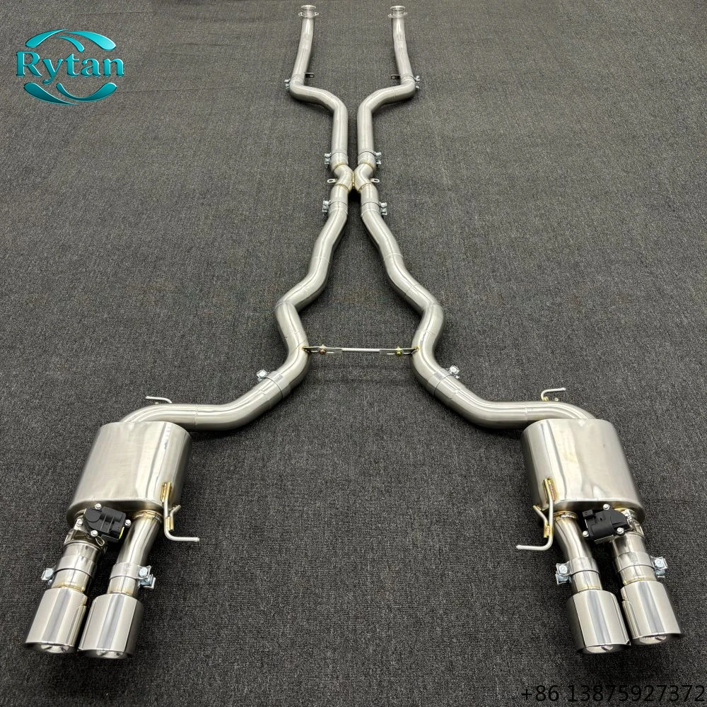 

Rytan Exhaust Pipe Exhaust Valved Stainless Steel Valvetronic Exhaust System Catback for M5 F10 4.4T