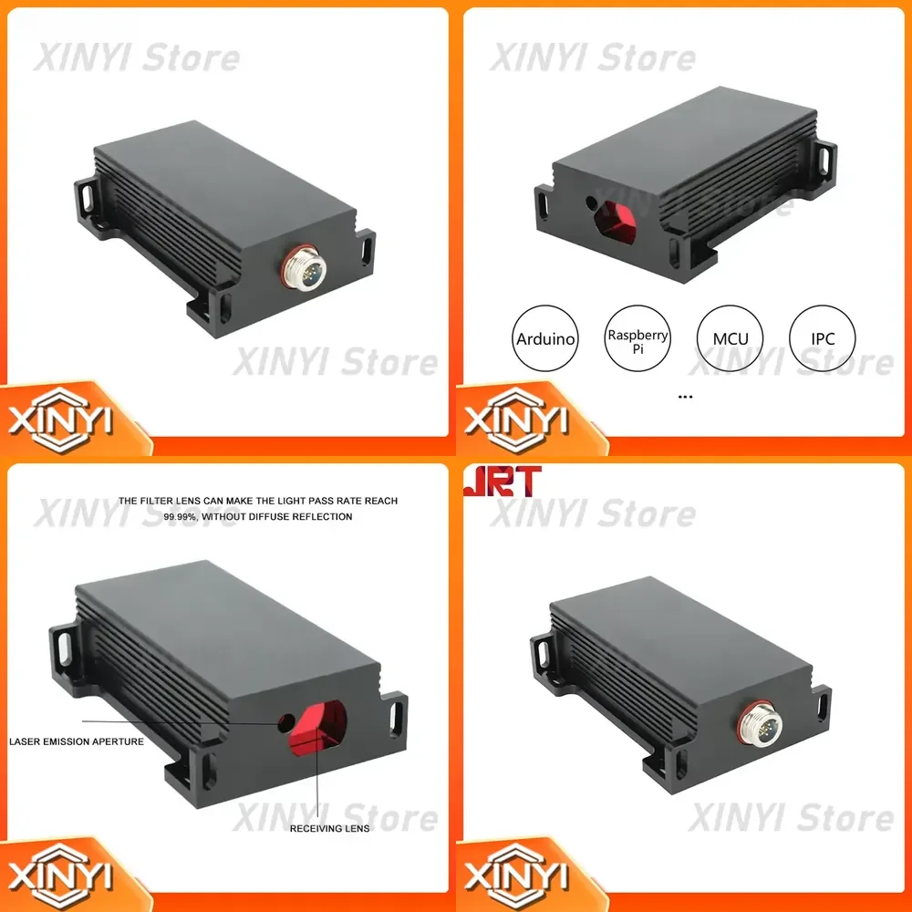 Laser Ranging Altimeter Integrated Module for 100m IP67 Point Distance Sensor for Surveying Tools Measuring Instruments