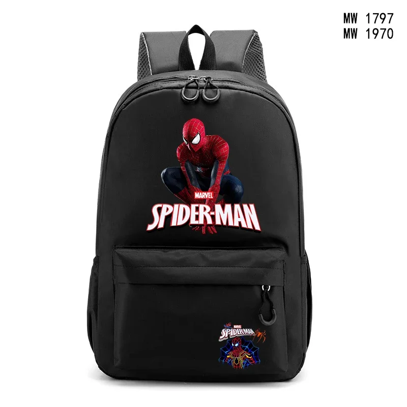 Marvels Superheros Student School Bags Cartoon Printed Children Back To School Backpack Teenager School Supplies Casual Knapsack