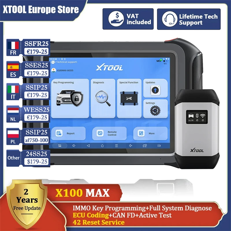XTOOL X100Max IMMO Le meilleur outil de programmation de clés pour les mécaniciens et les amateurs en 2024
