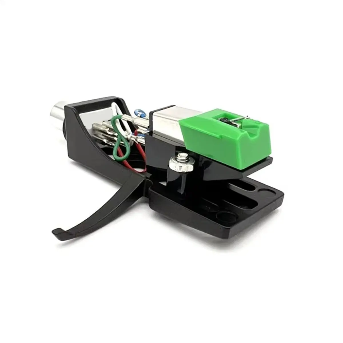 For AT95E Moving Magnetic Headshell for LP Vinyl Record Players Turntable Phonograph Stylus Holder Connect