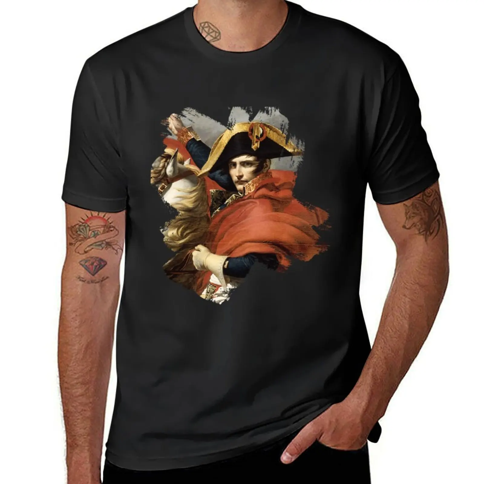 

Napoleon Bonaparte T-Shirt funnys blacks slim fit t shirts for men