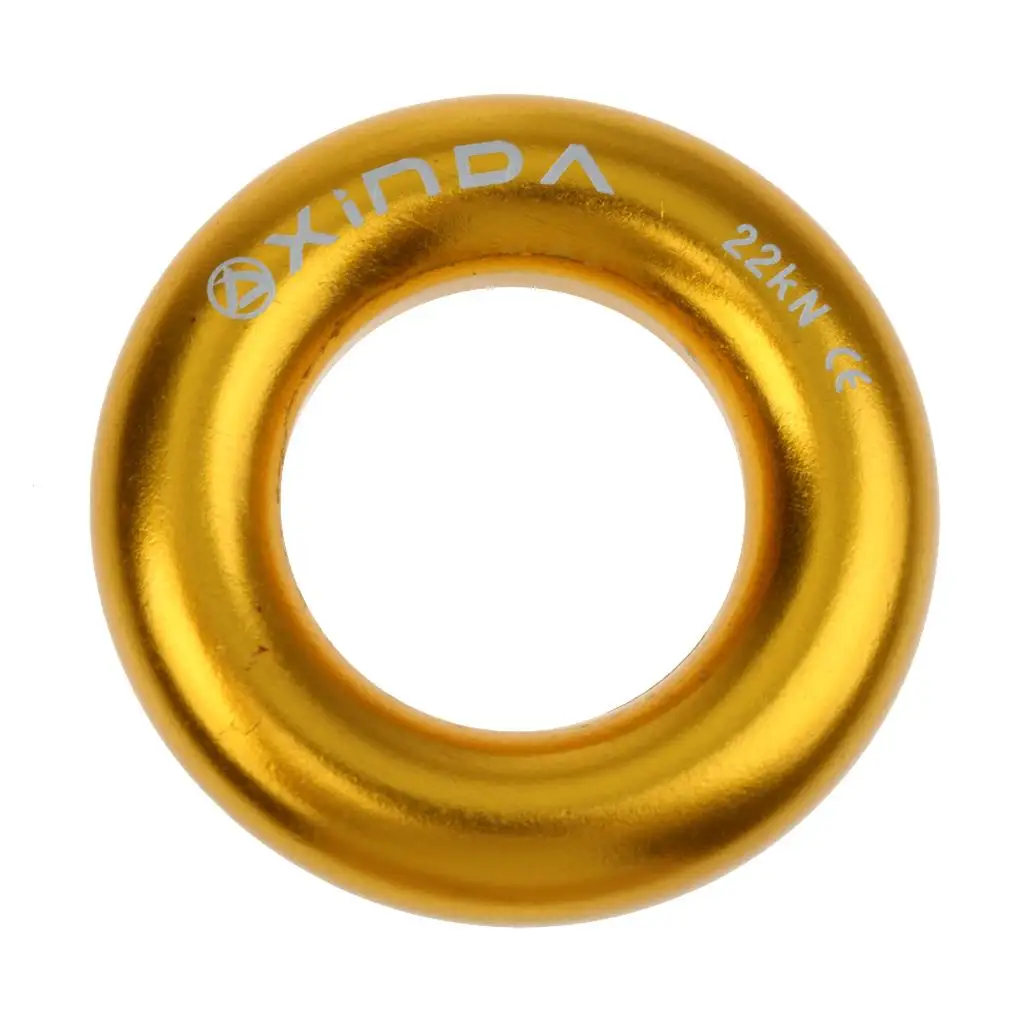 

MagiDeal Hot Sale 22KN Aluminum Rappel Ring Bail-Out Rappelling Rigging Climbing Caving Survival Equipment Travel Kits