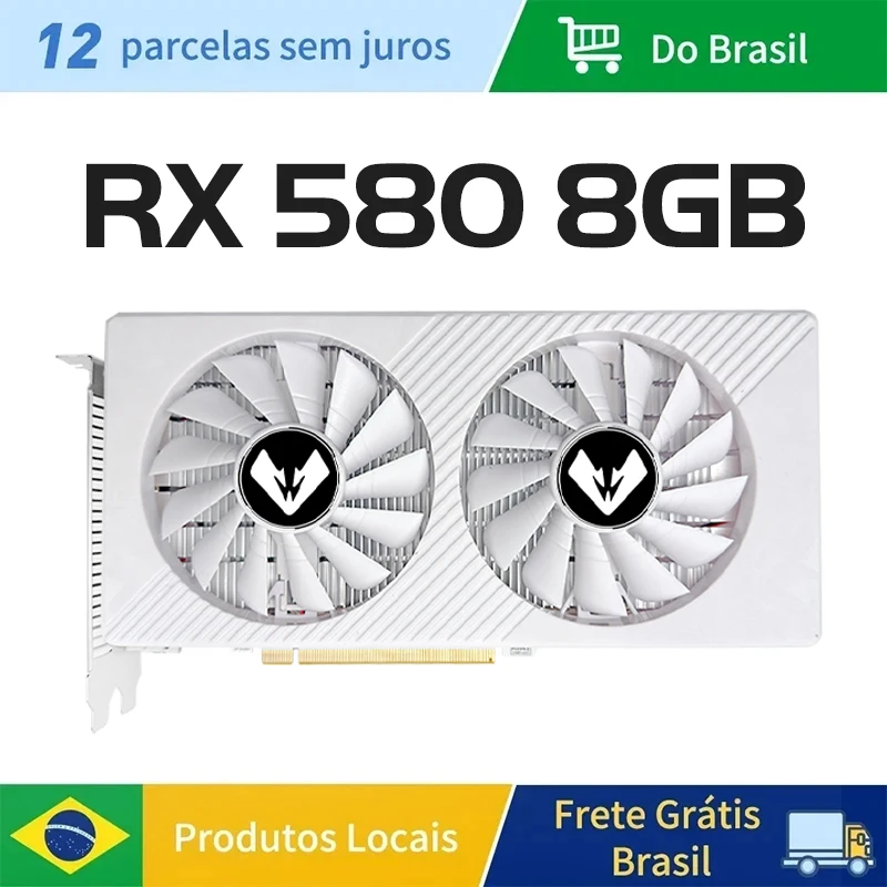 MAXSUN AMD Radeon RX 580 8GB: A Análise Completa para Jogadores e Criadores de Conteúdo