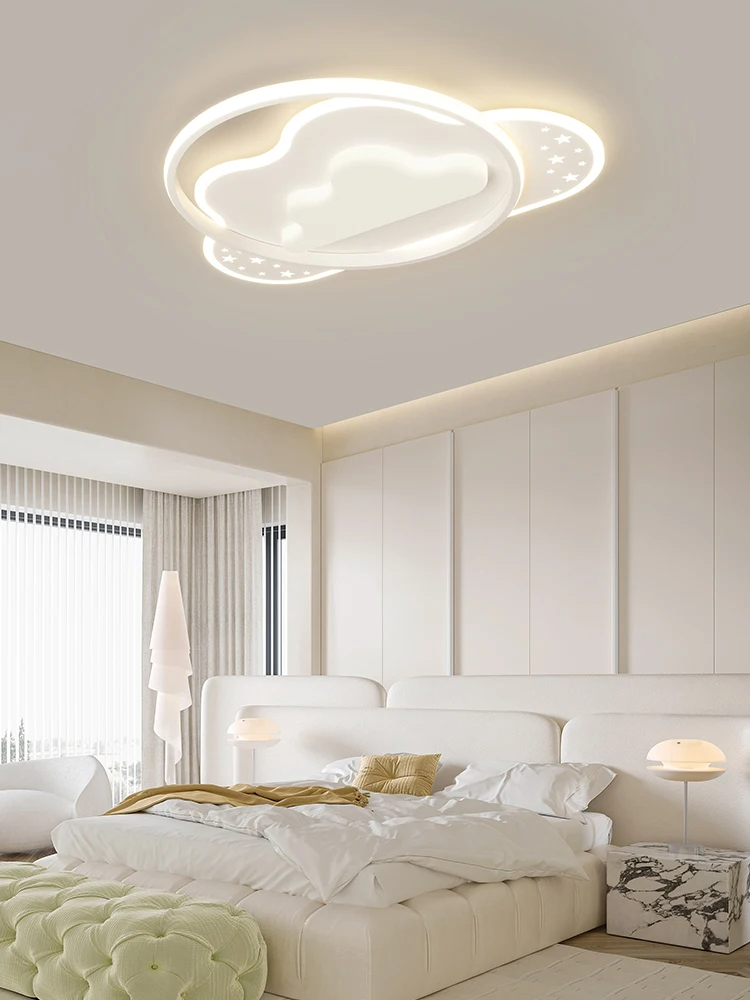 Bedroom Lamp Minimalist Master Bedroom Nordic Creative Sky Star Home Warm Children's Room Ceiling Light