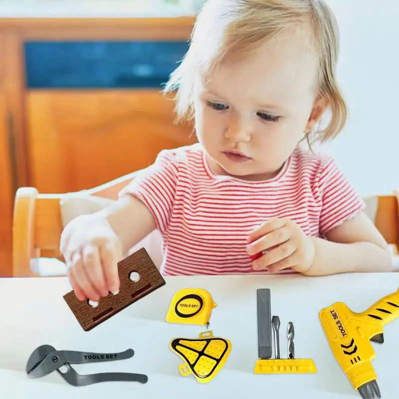 Kleinkind Werkzeuge Tool Kit für Kinder 36 stücke so tun, als würden sie Kinderspiel zeug spielen montessori Spielzeug Kleinkind Lernspiel zeug Werkzeug Geschenk für Kinder Mädchen Jungen