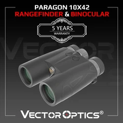 Vector Optics Paragon 10x42 Binocolo Con Misurazione della Distanza da 6 a 2500 iarde, Per la Caccia e le Attività All'aperto