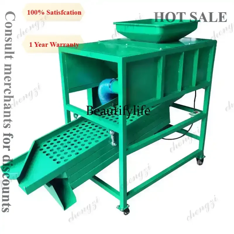 A55   Garlic Cutting Screening All-in-One Machine Garlic Seed Cutting Machine Small Household