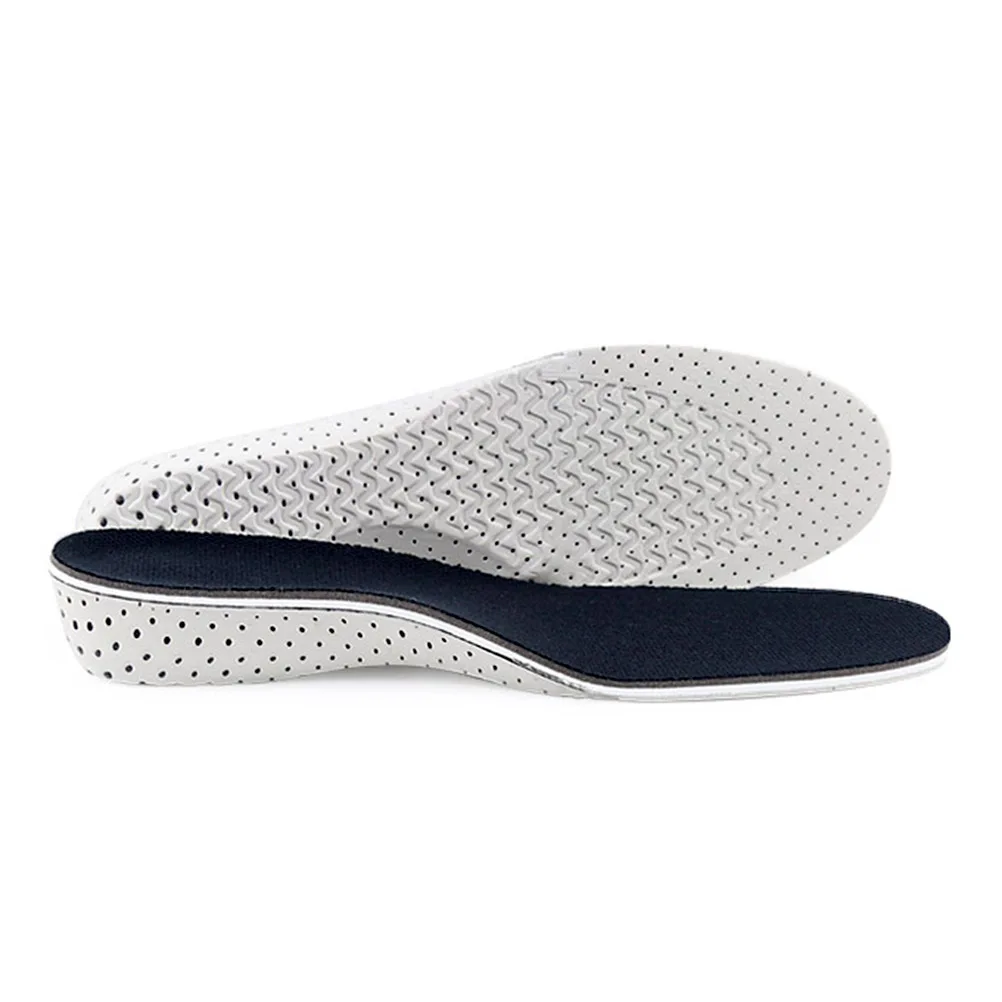 

2 Pairs Height Increase Insoles Full Pad EVA Invisible for Men Women Non Ventilated Deodorant Fit All Shoes Heel