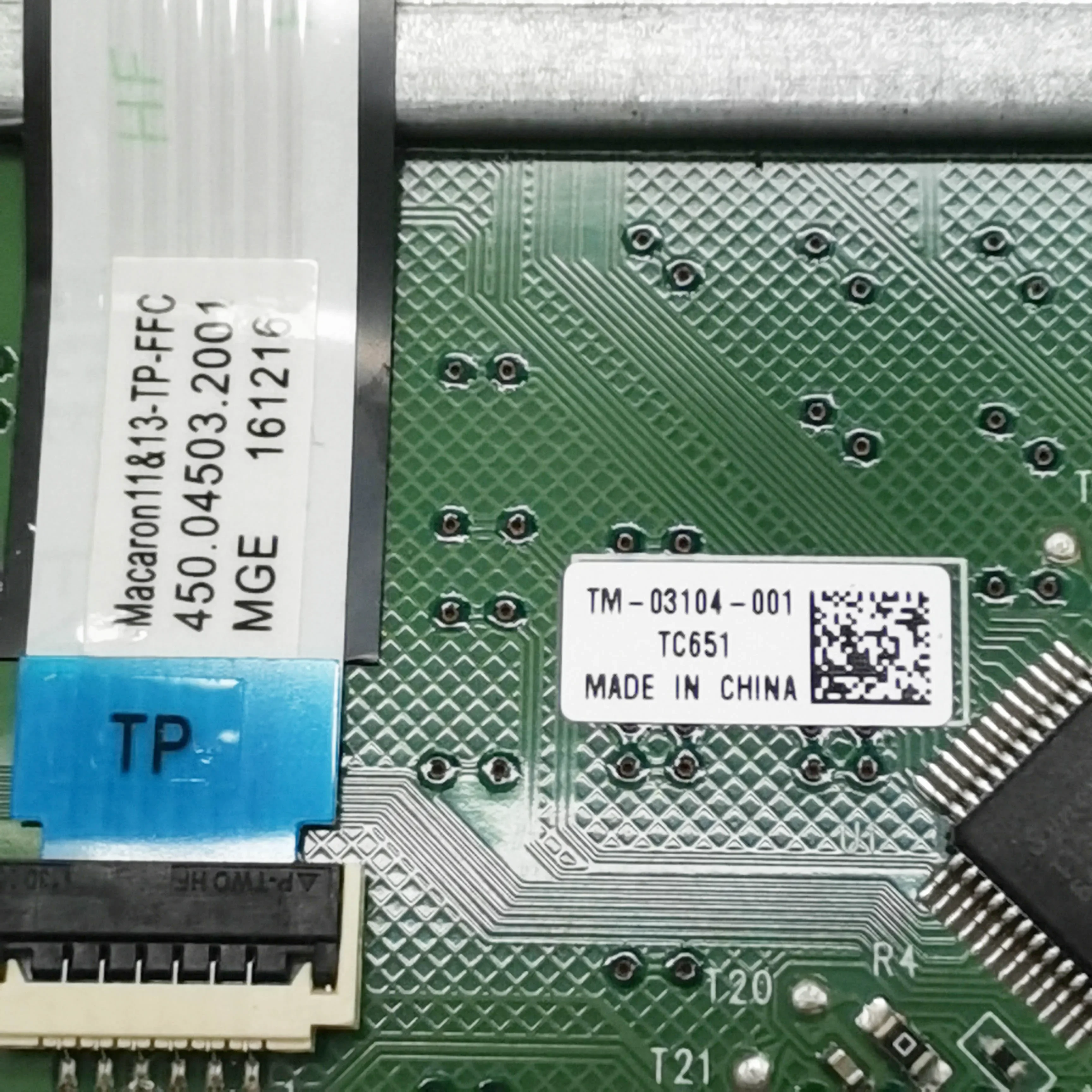 Original New Touchpad for Pavilion X360 13-S Laptop Touch pad Trackpad Mouse Board with TP Cable TM-03104-001 100 Tested