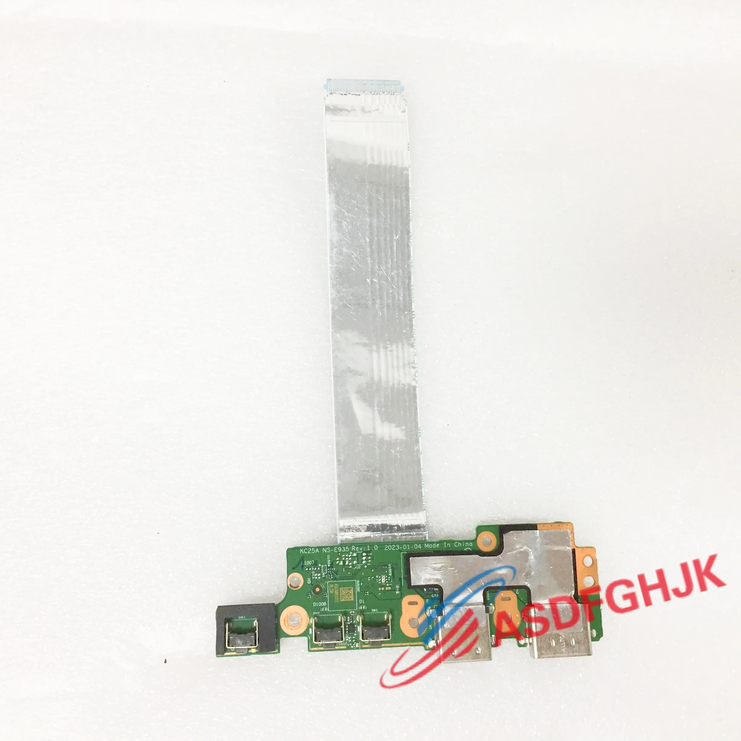 KC25A NS-E935 FOR Lenovo 500e Yoga Chromebook Gen 4 Power Button/Switch Board USB / HDMI  with Cable   TEST OK