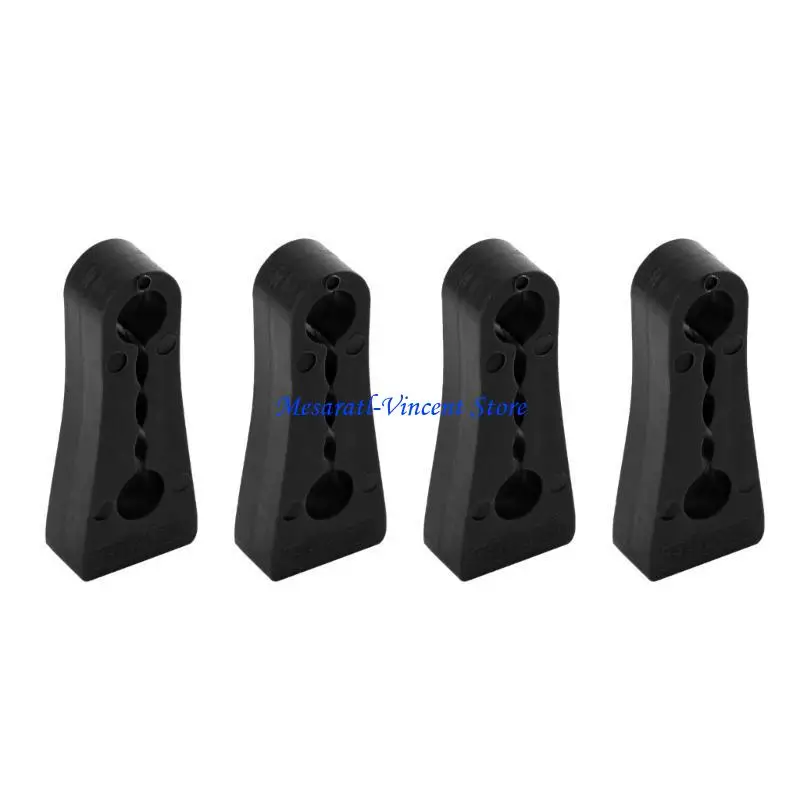 A70F Door Lock Sound Deadener Damper Buffer Car Door Damper Quiet Noise Deaf Soundproofing Seal Auto Accessory