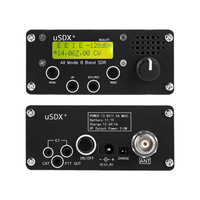 ZIZI USDR USDX+ Plus V2 10/15/17/20/30/40/60/80m 8 Bands SDR High Frequency SSB QRP Transceiver BNC Interface Eu Plug
