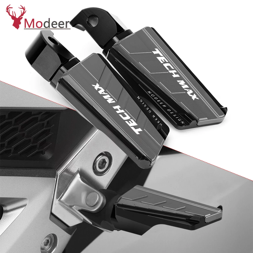 

For Tracer TECHMAX NIKEN TENERE700 TENERE 700 TMAX560 Motorcycle Rear Pedal Parts Non-slip Pedal Passenger Footrest