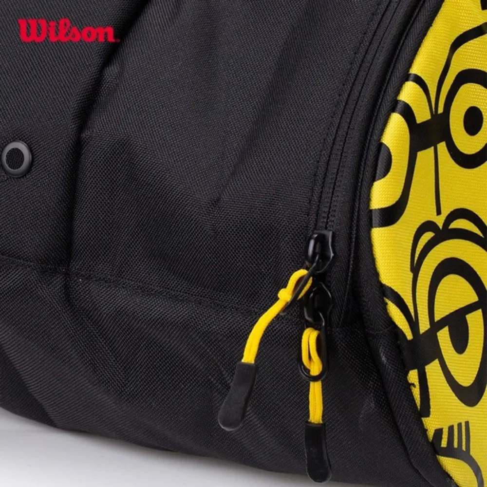 Wilson Minions - Mini bolsa de tênis francesa, bolsa laranja e branca, versão mini RG do Minions Tour 12