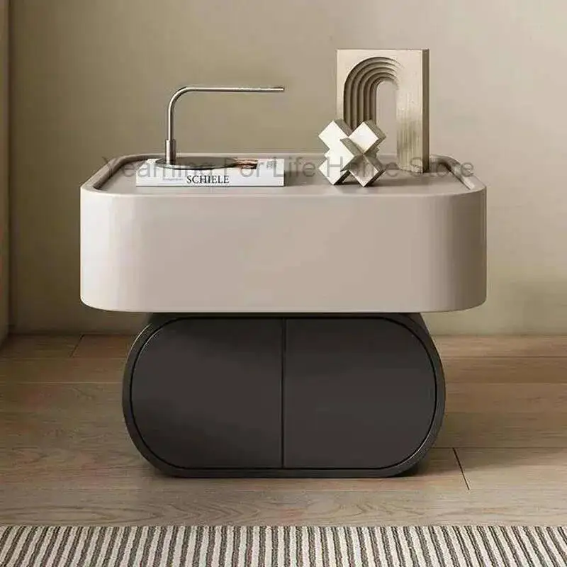 Dressing Nightstands Bedroom Makeup Bedside Nordic Coffee Table Side Bed Luxury Low Mesilla De Noche Bedroom Set Furniture