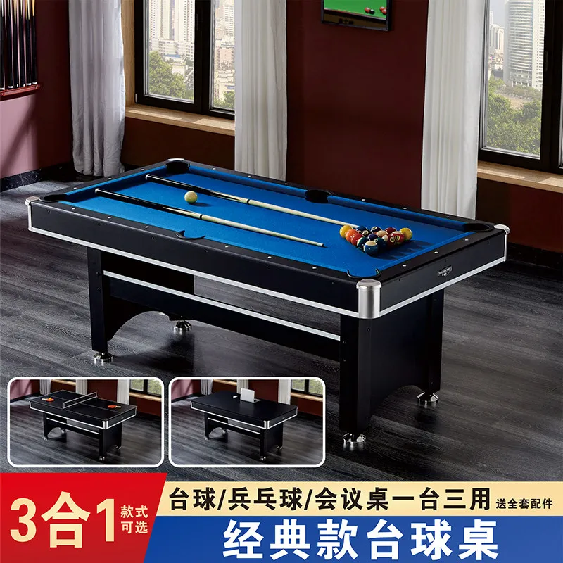 3-In-1 Billiard Table Mini Billiard Table Indoor Family Practice Multifunctional American Table