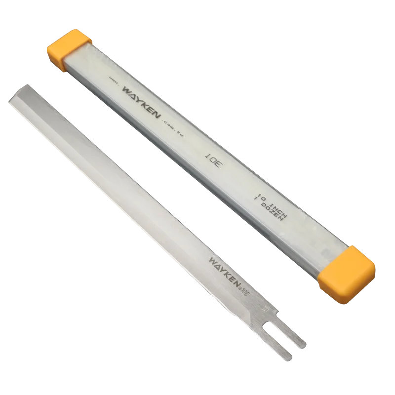 Fotografia 6: Lâminas de tesoura elétricas de liga de aço Wayken importadas, lâmina de corte, máquina de corte de pano, 8 polegadas, 10 polegadas, 12 polegadas, 13 polegadas, reta