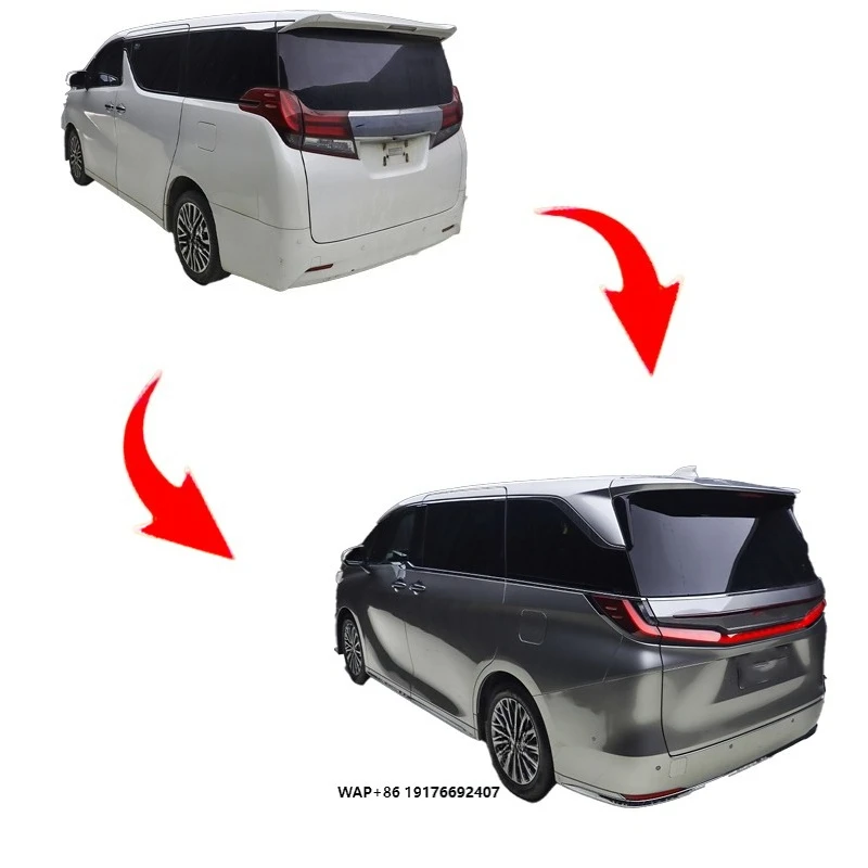 For 2015-2022  Alfa Customized Car Bumper One-to-One Upgrade Door Version Appearance Kit New 2024  LM500H Compatible