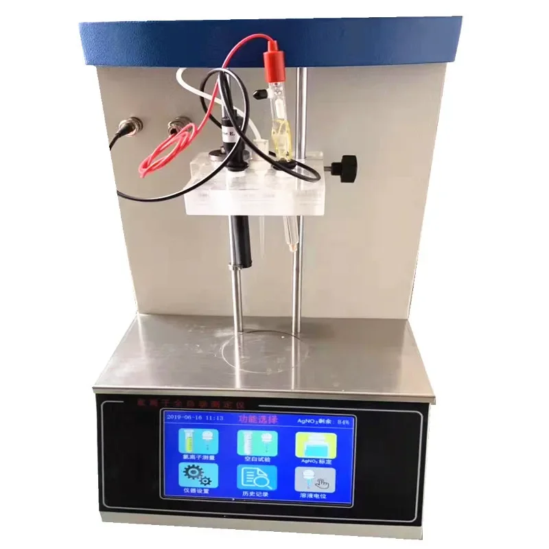 Automatic potential titrator gypsum chloride ion concentration analyzer stability tester high precision