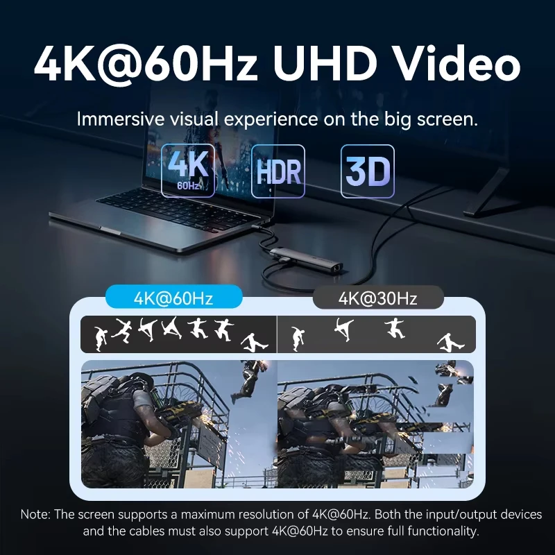 Vention جديد USB Hub HDMI 4K 60 هرتز 9 في 1 PD 100 واط USB C 3.2 Gen2 Hub 5Gbps الفاصل توسيع محول لأجهزة الكمبيوتر المحمول ماك بوك اير M1 M2