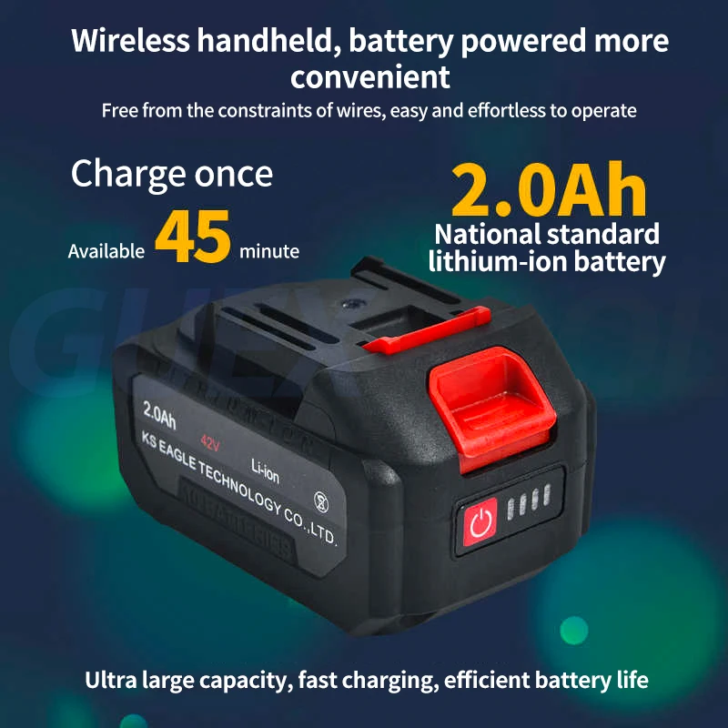 Macchina da taglio elettrica per schiuma portatile Batteria al litio Coltello elettrico Kit da taglio per schiuma di polistirolo Taglio termico Scanalatura