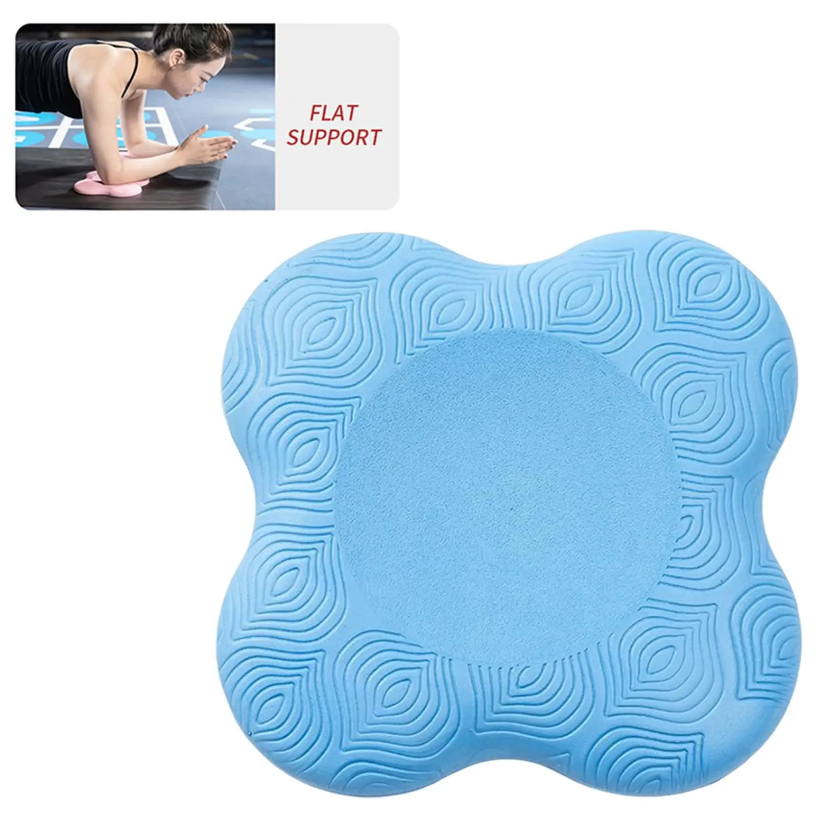 Yoga Thicken Lightweight Balance Anti Slip Kneeling Support Foam Pilates Kneeling Pad Cushion for Elbows Exercise