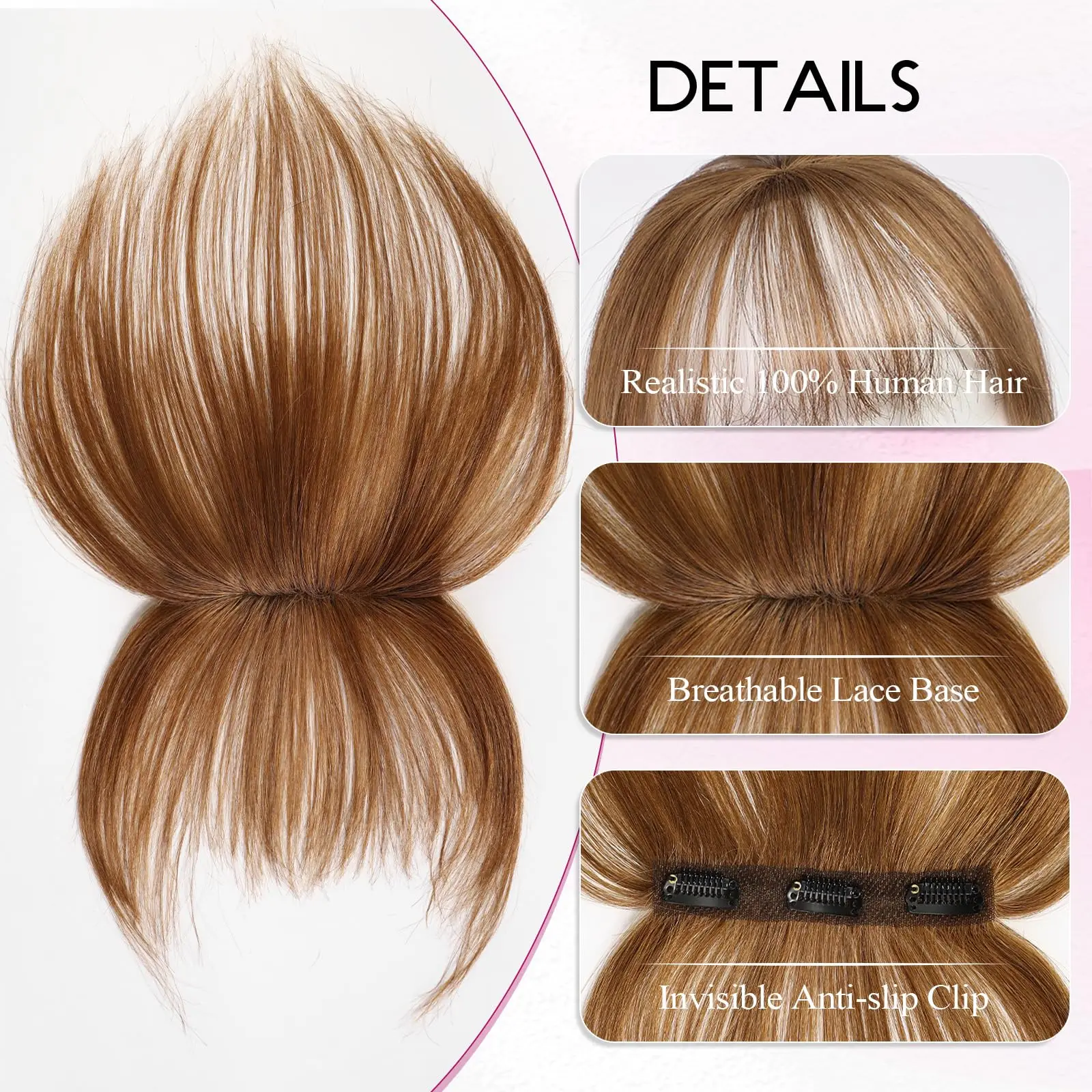 Thumbnail 3 - #31 Trending Clip-In Fringe Bangs Right Now