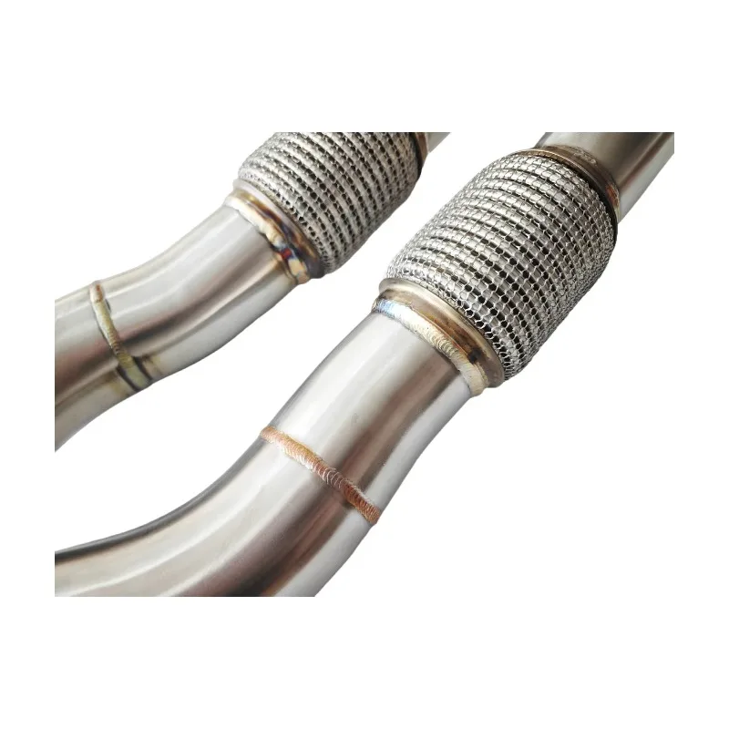 アウディ RS3 8V 8Y TTRS 8S 2.5T用レーシングダウンパイプ