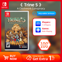 Nintendo Switch Game Deals - Trine 5: A Clockwork Conspiracy  - Games Physical Cartridge for Switch OLED Lite