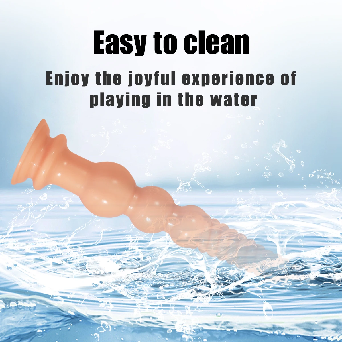 Huge Anal Plug Anal Bead Adult Sex Toys Soft Penis with Strong Suction Cup Female Masturbation Tool Butt Plug Prostate orgasm view 5