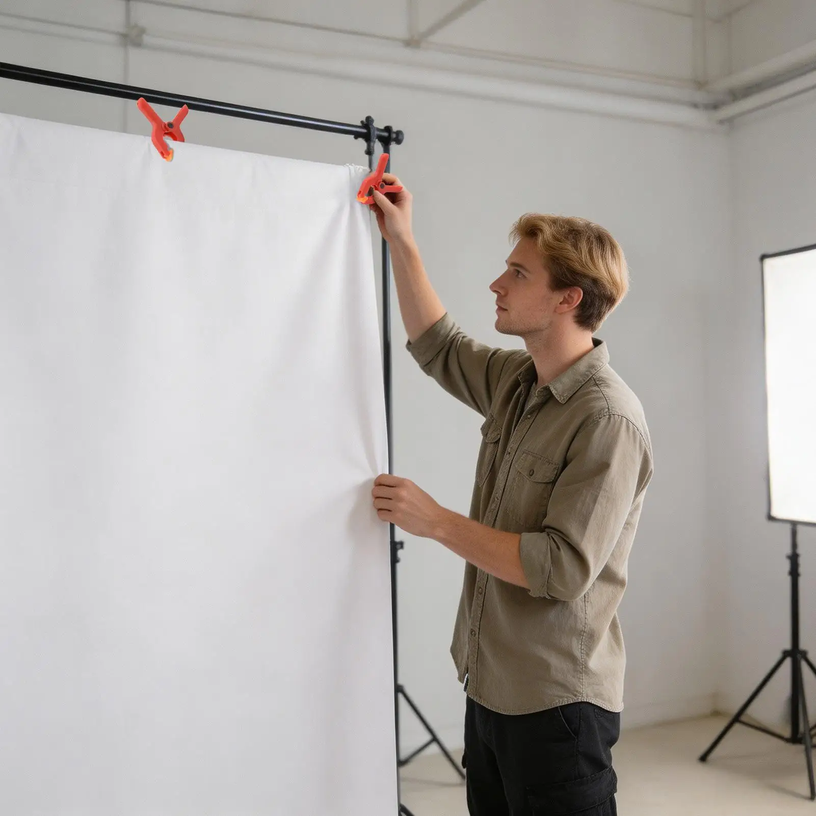Backdrop Clamps 5 Pieces Adjustable Garland Holder 6.2x5.5cm Balloon Arch Clamps For Woodworking Photography Studio Outdoor