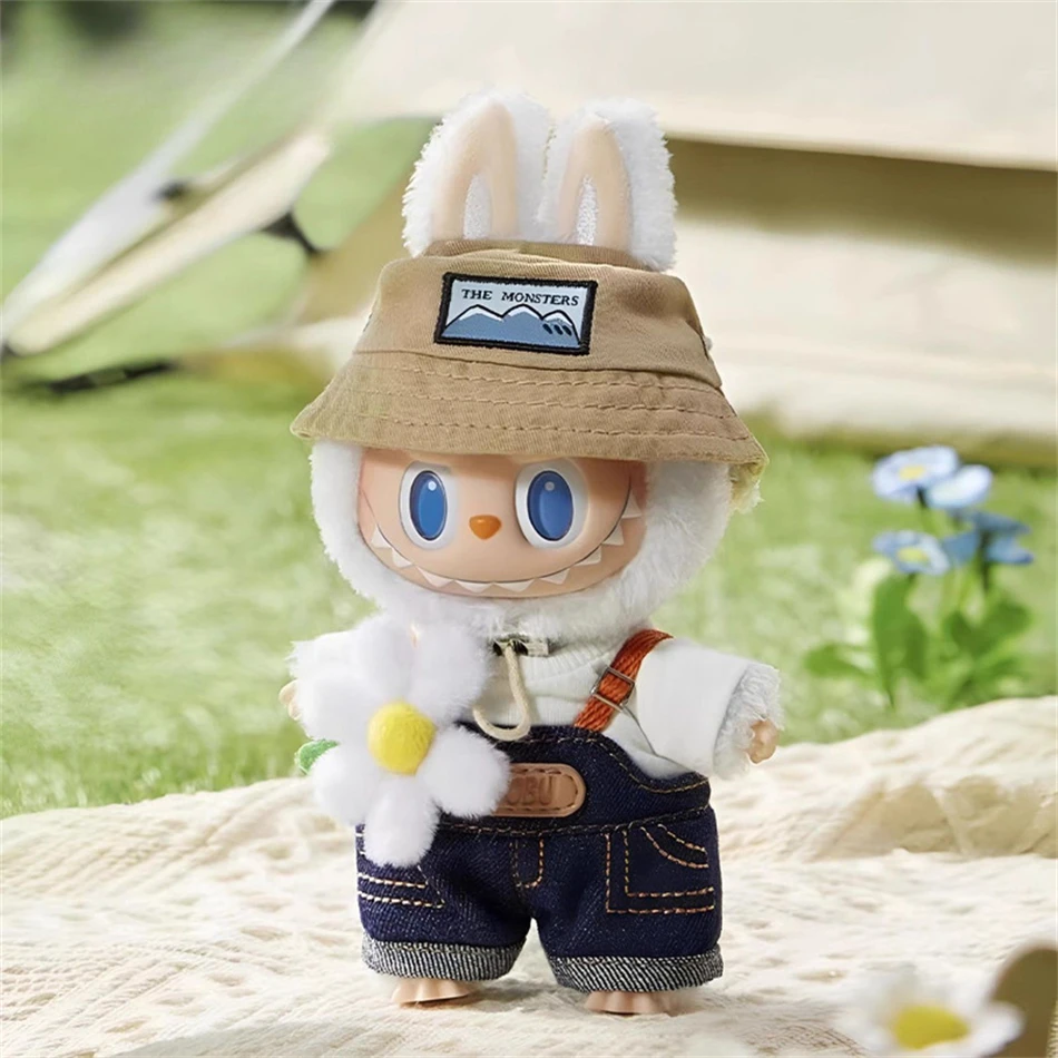 High Quality Labubu Replica The Monsters Wild Spring At Home Mystery Box Doll Kawaii Labubu Keyring Christmas Gift Kids Toys image 6