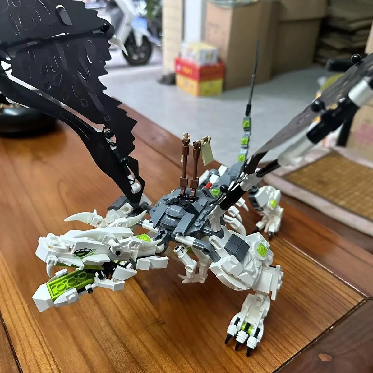 For Adult Children Jay Walker Titan Mech Building Blocks Skeleton Soldier  Assembly Bricks Toys Gift