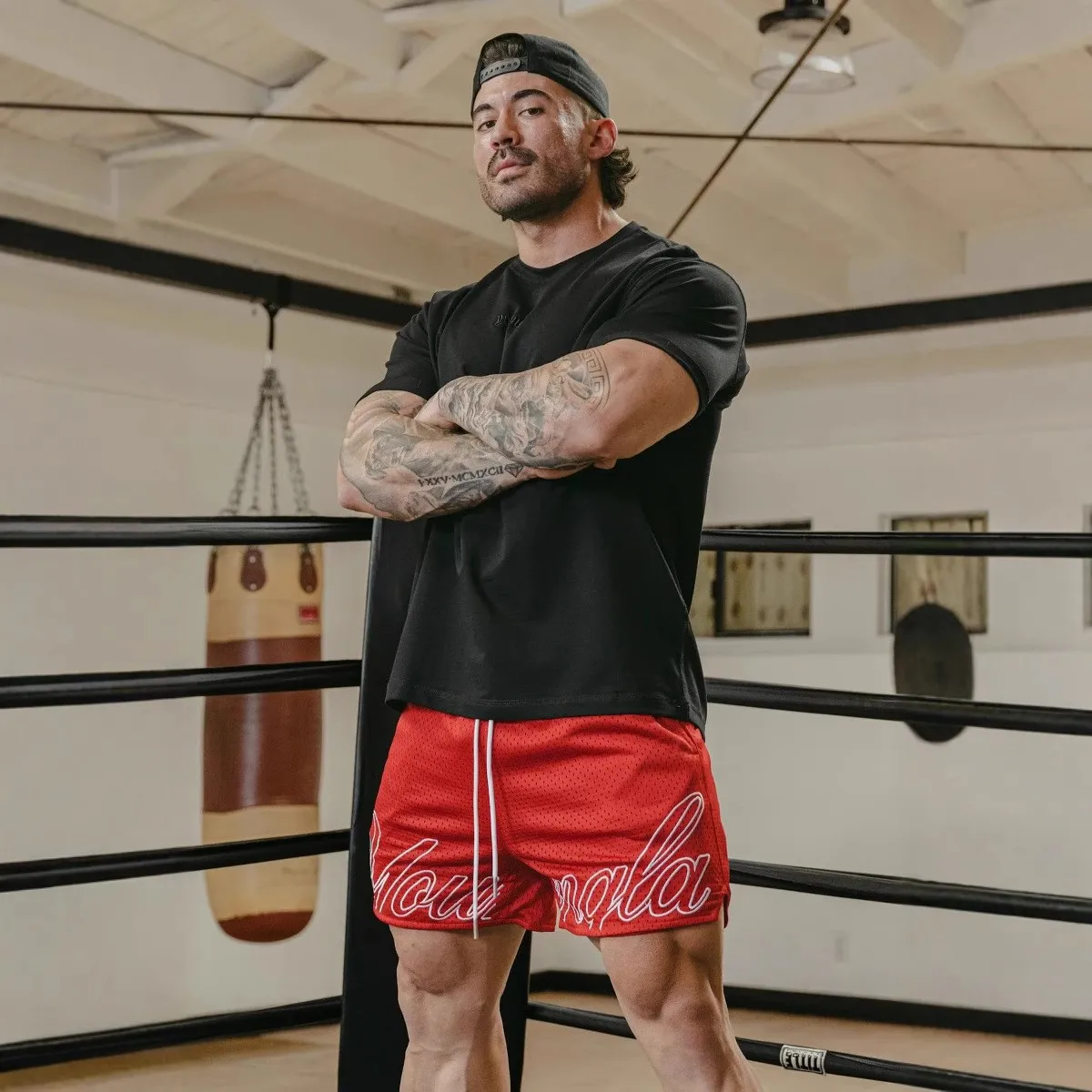 YA Celana Pendek Hombre Gym Musim Panas Celana Pendek Lari Cepat Kering Celana Pendek Kebugaran Kasual Pria Celana Pendek Jogger Binaraga Gym Celana Pendek Pantai