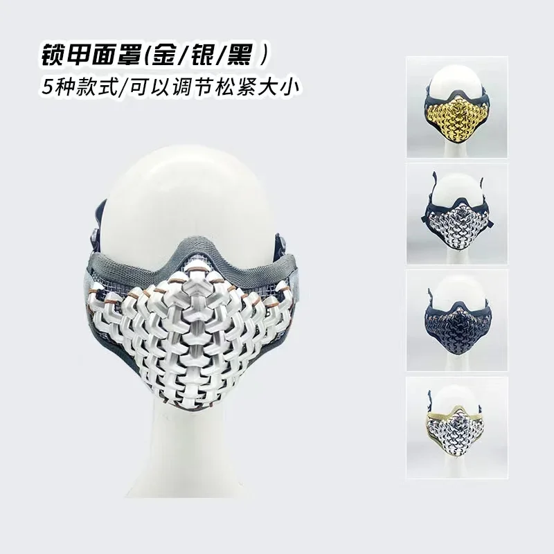 Bailian Cast Armor Guofeng Face Shield Waist Flag Heart Protector Off Knife Resin A variety of optional