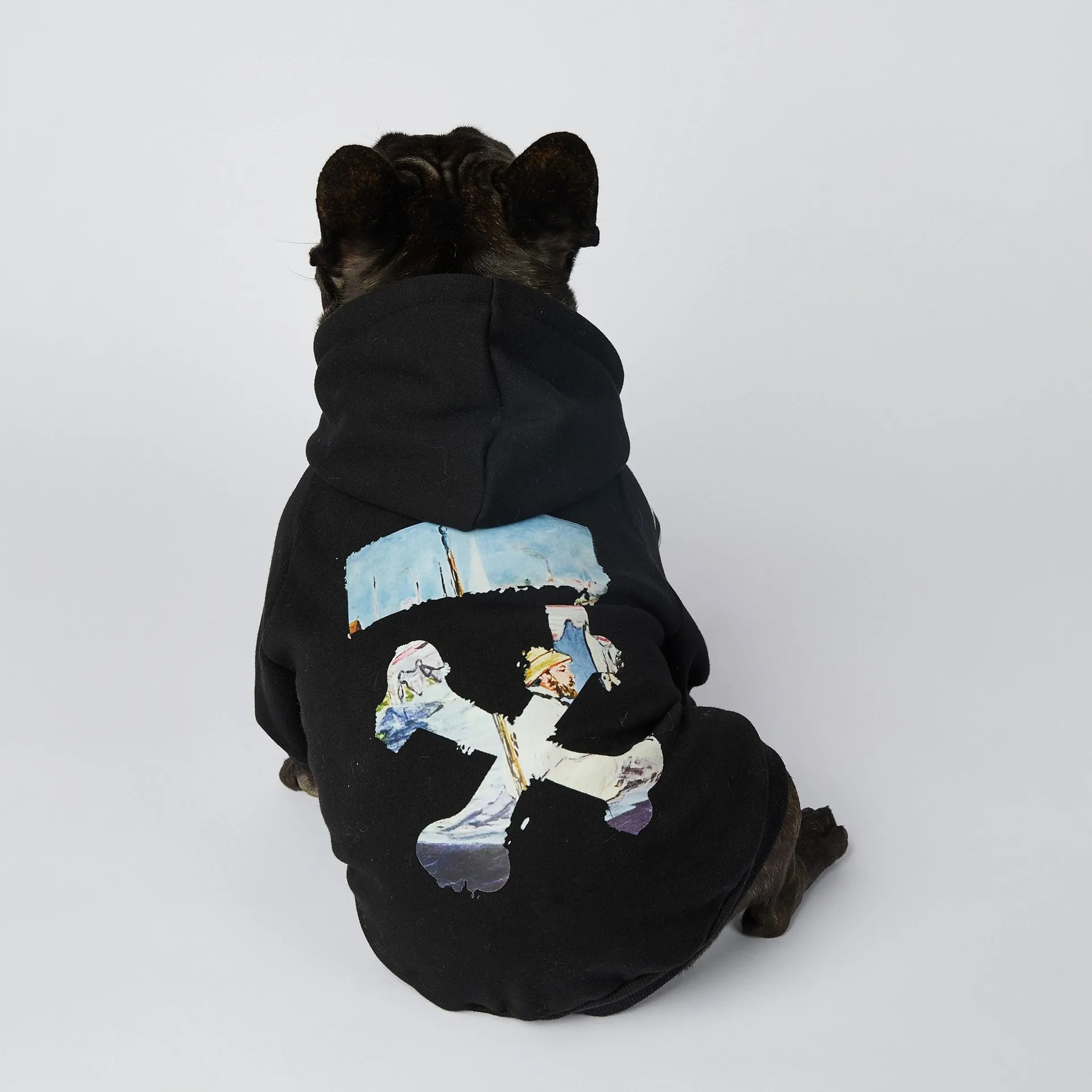 Pet Clothing Heavy Sweater Windproof Dog Clothing Outdoor Durable Dog Hoodie Funny Warm Tracksuit Fashion Puppy Clothing