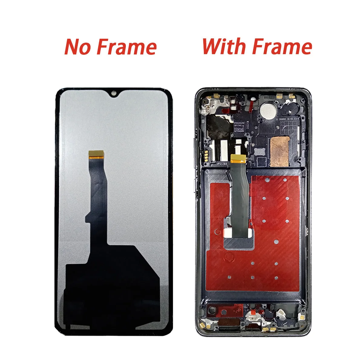 6.47 Inch P30 Pro For Huawei P30 Pro Lcd VOG-L04 L09 L29 Display With Touch Screen Digitizer Assembly With Frame No fingerprints