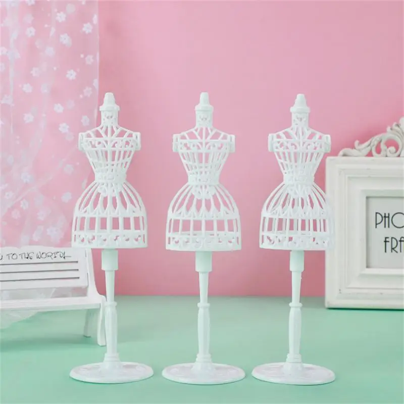 Mannequin Mini Dress Stand Form Model Creative Hollow Accessories Display Gown Miniature Maker Forms Sewing Female Body